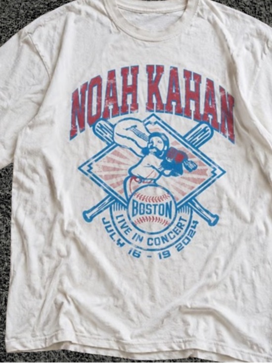 no brand Other - Noah Kahan Boston Concert Tee